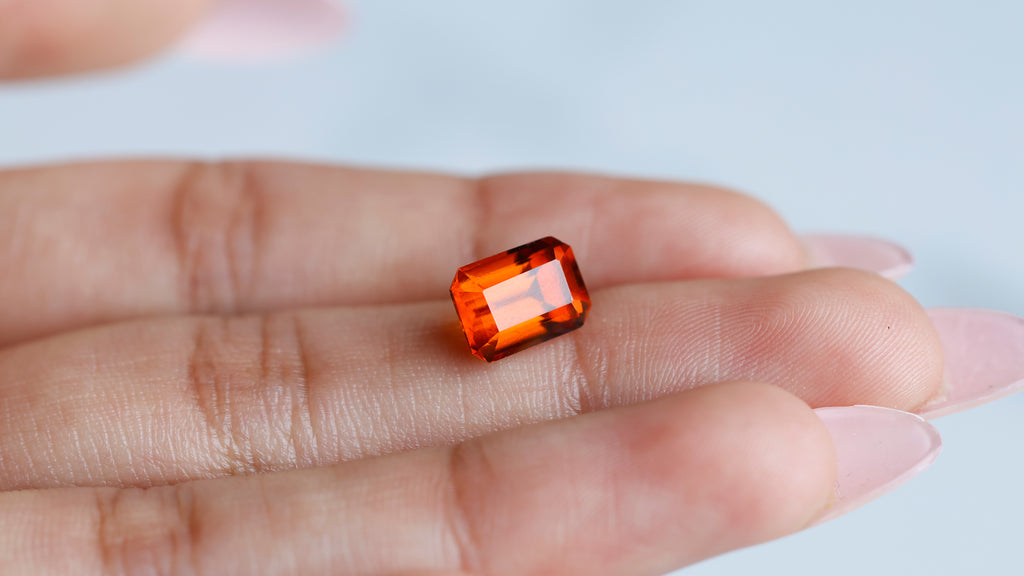 Natural Hessonite Garnet  – Sri Lankan Healing Gemstone | Ethically Sourced