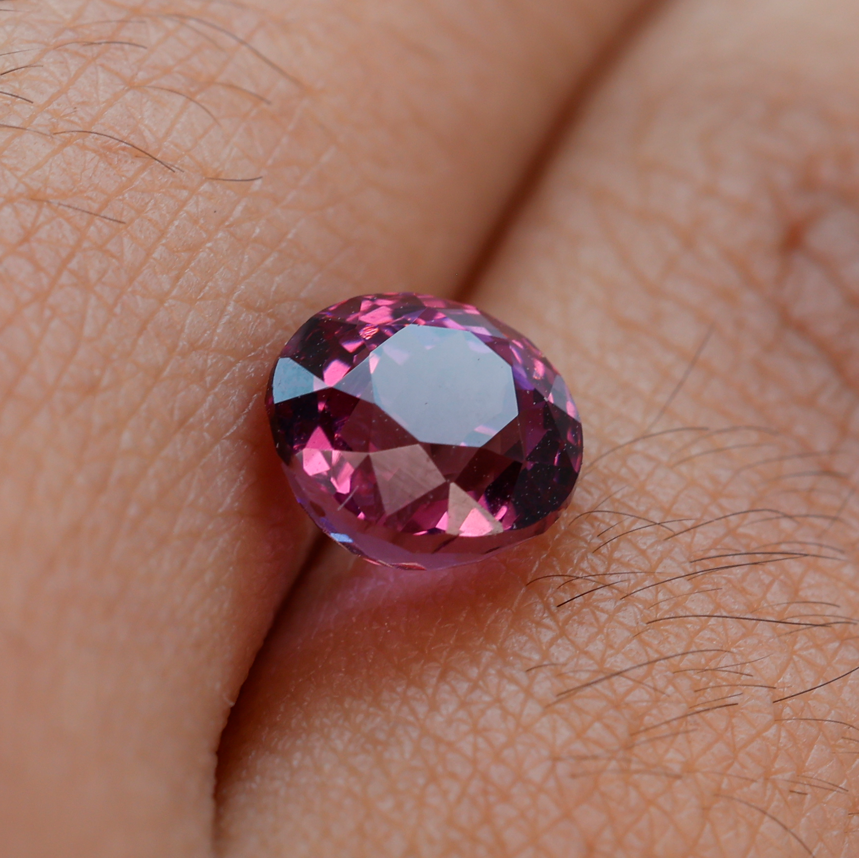 Premium Rhodolite Garnet – 1.41ct Deep Purple | Ceylon Origin